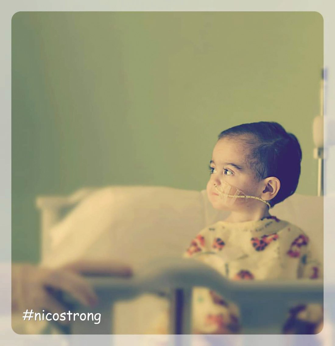 IN MEMORY OF NICO: Nico at Boston Children’s Hospital in 2015.